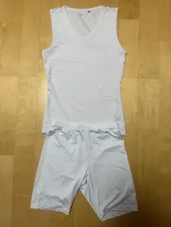 バスケットボール　アンダーシャツ　スパッツ　白