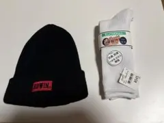 EDWIN ニット帽 & ELFINDOLL 靴下 セット