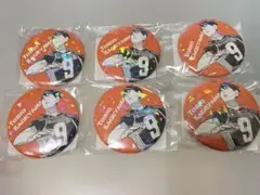 ハイキュー!! 影山飛雄 缶バッジ 6個セット