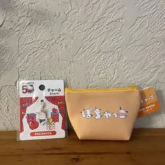 新品未使用　サンリオ　ポチャッコミニポーチ・チャームセット