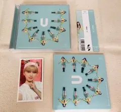 NiziU U アルバム　初回生産限定盤　2ＣＤ ブックレイト 特典付き リク