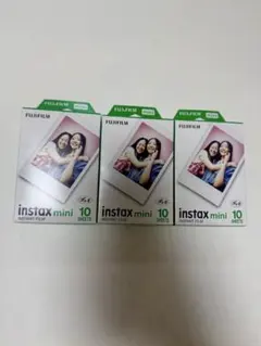 FUJIFILM instax mini インスタントフィルム 10枚入り×3