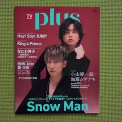 TVガイド plus　小山慶一郎　加藤シゲアキ　SnowMan　51