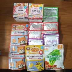 12ヶ月　1歳　ベビーフード　幼児食　15点セット　キューピー　ピジョン　グリコ