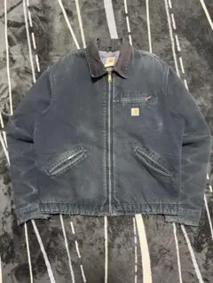 ‼️【ヴィンテージ雰囲気】Carhartt デトロイトジャケット ブラック