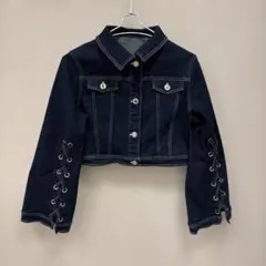 25SS dazzlin ダズリン デニムシャツボレロジャケット - メルカリ