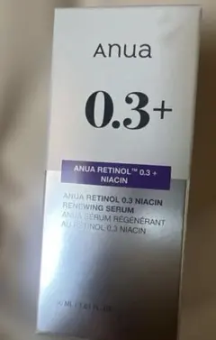新品未使用　アヌア　レチノール0.3 ナイアシンリニューイングセラム　30ml