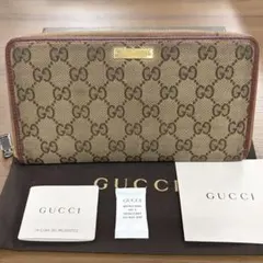 超良品‼️ グッチ GUCCI 財布 長財布 バレンシアガコラボ GGキャンバス
