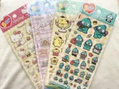【韓国限定】サンリオ5サイズステッカー　4枚セット♥︎︎∗︎*゜5sizeステッカー