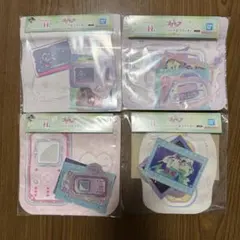 一番くじ プリキュア H賞 ジッパーバッグ＆ステッカー