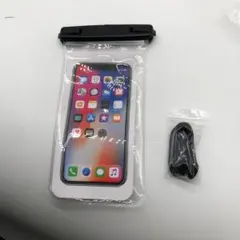 防水ケース スマホ用 携帯電話ドライバッグ 顔認証 撮影 通話 A2175