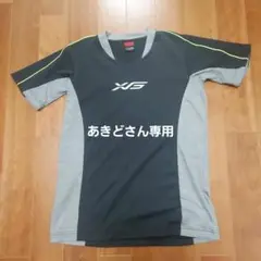 XG スポーツ 半袖Tシャツ グレー/ブラック
