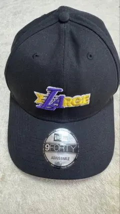 XLARGE New Era 9FORTY キャップ ブラックのサムネイル