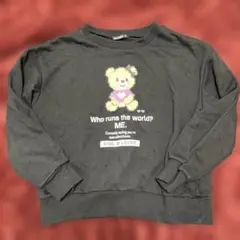 バイラビット　ラビ子トレーナー　ブラック系　140サイズ