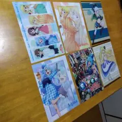 このすば　 Ａ−４クリアファイル まとめ売り 合計６枚