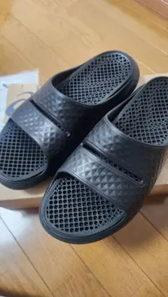 新品未使用　asics アシックスXS 24 ブラック　リカバリーサンダル 2025年最新】asics メンズ サンダルの人気アイテム - メルカリ