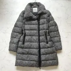 希少サイズ4 MONCLER ジェルボワーズ ダウンコート ツイード柄 希少サイズ4 MONCLER ジェルボワーズ ダウンコート ツイード柄 - メルカリ