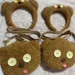 ユニバ ティム カチューシャ ポシェット セット