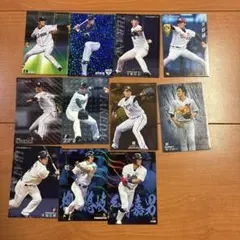 プロ野球チップス　キラカード11枚
