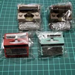【★最終価格★】★ タイプライター　フィギュア　4点★