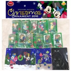 ディズニー happyくじ2016 クリスマスオーナメント セット 非売品おまけ