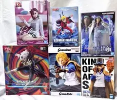 未開封　ジャンプ　アニメ　プライズフィギュア　まとめ売り　6点セット