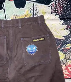 Gosha Rubchinskiy 18ss カーペンターデニムパンツ ユニセックス) ワッペンカーペンターデニムパンツ