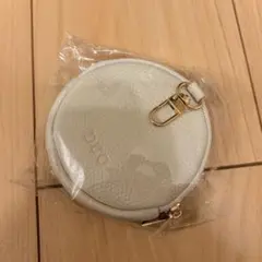 DUO オリジナル丸型ポーチ コインケース ホワイト