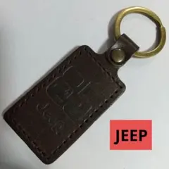 JEEP ジープ レザー キーリングキーホルダー