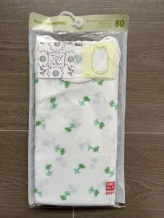 ユニクロ コットンメッシュインナー ボディースーツ80cm 新品未開封