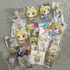 プロセカ　鏡音リン　アクリルスタンド　アクリルキーホルダー　アクリルブロック