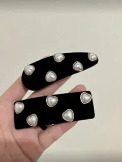 ハート ヘアピン