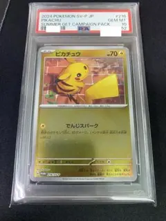 ポケモンカード ポケカの夏がキタ ピカチュウ（PSA10） ピカチュウ 夏がキタ psa10 【公式通販】