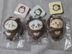 【最終値下げ！】 ちいかわ マレーグマを被ったマスコット 3点セット