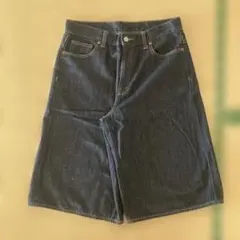 GU デニムハーフパンツ ジョーツ 股下 XL インディゴのサムネイル