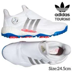adidas/TOUR360 BOA/ゴルフシューズ/Size:24.5cm