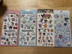 サンリオ　シール　4枚セット
