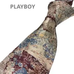 PLAYBOY 花柄 ネクタイ 多色