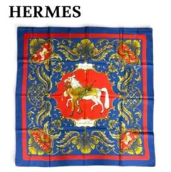 HERMES カレ90のTROPIQUES（トロピカル）シルクスカーフ タグなし