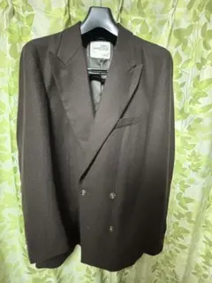 ZARA SOSHIOTSUKIフルリネンダブルブレストジャケット ブラウン