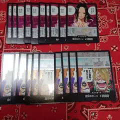 プロモーションドン!!カードパックvol.1 ハンコック10枚セット　他サンジ