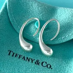 ティファニー フープ ティアドロップ ピアス エルサペレッティ RM5fe