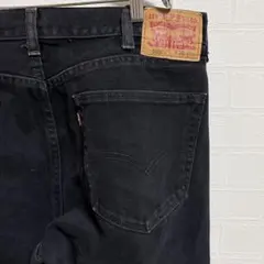 Levi's 505 ブラックジーンズ W38L34