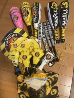 阪神タイガース ジェット風船型ビーズクッション 日清食品 チキン