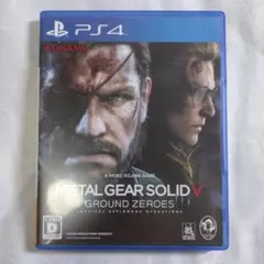 PS4ソフト　METALGEARSOLID V　動作確認済み