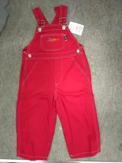 Miki House 赤いオーバーオール　90cm　ロンポン様専用