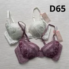 トリンプ　ブラジャー　エアリーフィールブラ エレガント エッジ　D65のサムネイル