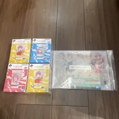 一番くじ五等分の花嫁Ｍ賞タンブラー4個セット&ラストワン賞アクリルボード
