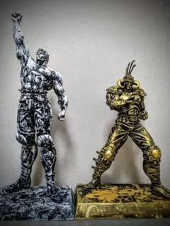 jun様専用ページ　受注リペイント　北斗の拳　ラオウ　墨&黄金セット