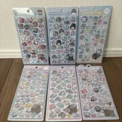 【正規品】ボンボンドロップシール 水族館限定　オリジナル　6枚セット
